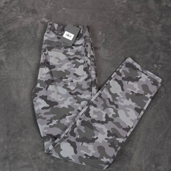 G/Fore Pants‎ Mens 30x32 Camo Gray TOUR 5-Pocket Performance Stretch G Fore - Picture 1 of 9